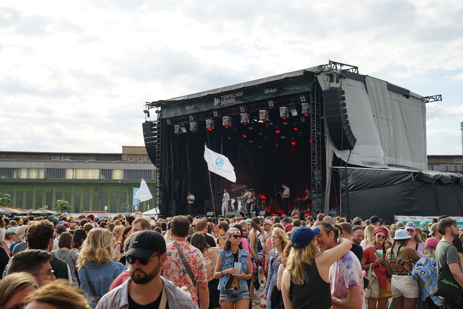 Sounds Festival Bühne und Publikum